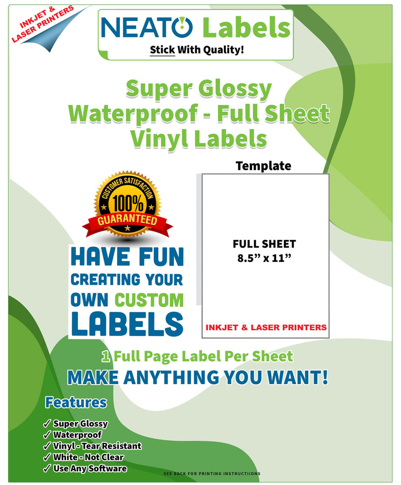  Printable Clear Sticker Paper for Inkjet Printer & Laser  Printer- 20 Sheets Clear Printable Vinyl Sticker Paper - Clear Printable  Sticker Paper - Printable Transparent Sticker Paper - 8.5 x 11 : Office  Products